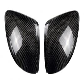 Set 2 capace oglinzi din fibra de carbon, model volkswagen