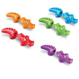 Crocodili cu litere - joc educativ