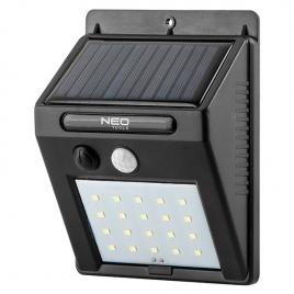 Lampa solara de perete 32w 20 led smd 250lm neo tools 99-055