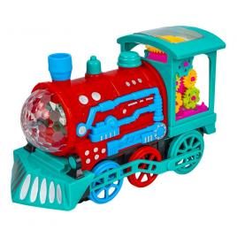 Locomotiva cu lumina si sunet gear train
