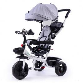 Tricicleta copii cu sezut reversibil ecotoys ediym-bt-2 - gri