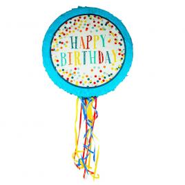Pinata happy birthday 43x9x43 cm