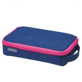 Necessaire 2 go bleumarin/roz