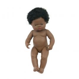 Papusa african fata 38 cm - miniland