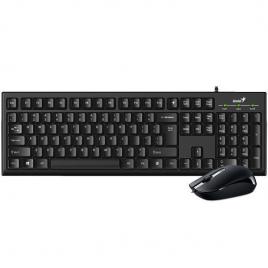 Kit tastatura+mouse genius km-160 usb bk