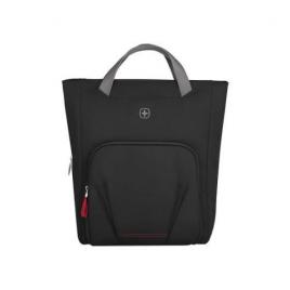 Wenger motion vertical tote 15.6''laptop with tablet pocket bla