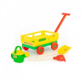 Carucior+lopata, grebla si stropitoare, 43x29x21 cm, wader