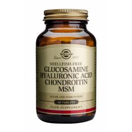 Glucosamine hyalur.acid chondr. msm 60cpr solgar