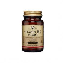 Vitamin b-6 50mg 100tb solgar