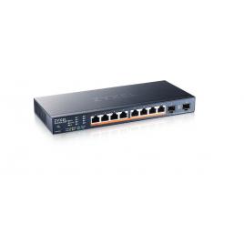 Zyxel xmg1915-10ep 8port gbe 2 spf+ hybr
