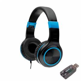 Casti cu micr. spacer pearl blue usb