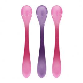 Pur 5914 – set linguri cu maner lung, +3 luni, 3buc