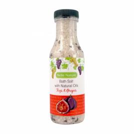 Sare de baie cu uleiuri naturale, smochine si grapefruit 380g belle nature