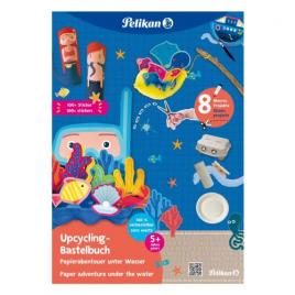 Carte pentru activitati creative cu stickere, motiv sea world, format a4 32