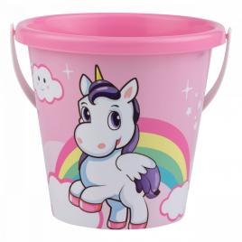 Galetusa unicorn pentru apa si nisip, diametru 17 cm, inaltime 16 cm