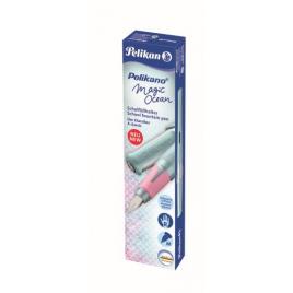 Stilou pelikano magic ocean penita m dreptaci cutie carton