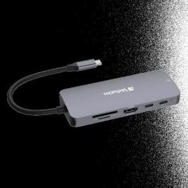 Verbatim usb-c pro multiport hub cmh-09 hdmi | rj45 | 2 x usb-c® | usb-a 3.2