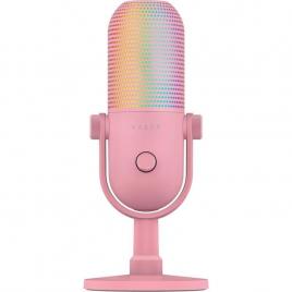Microfon razer seiren v3 chroma rgb roz