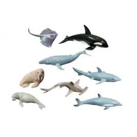 Set 8 figurine animale marine - miniland