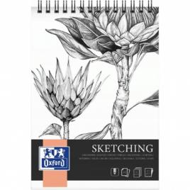 Bloc desen oxford sketching a3, 50 file, 120 g/mp, spira dubla, fscÂ® mix70%,