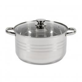 Semioala inox+capac, 26x14,5cm,7l, myra
