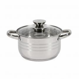 Semioala inox+capac,18x10.5cm,2.5l, myra