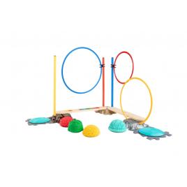 Set gimnastica si motricitate obstacole mare