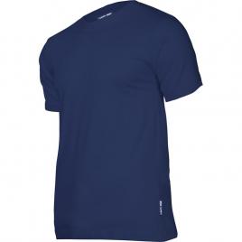 Tricou bumbac elastic / albastru - l