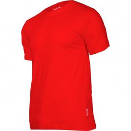 Tricou bumbac elastic / rosu - 2xl
