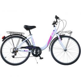 Bicicleta dino bikes 24' city summertime alb
