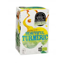 Ceai Beautiful Turmeric, Royal Green, 27 gr, 16 plicuri