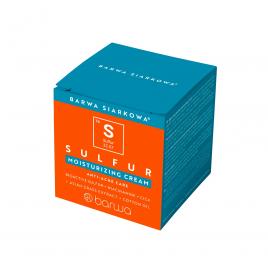 Crema hidratanta cu sulf pentru ten antiacneic, Barwa Cosmetics, 50 ml