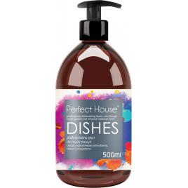 Detergent profesional pentru vase cu rodie si ierburi Perfect House Barwa Cosmetics 500 ml