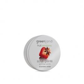 Exfoliant de corp, Greenland, granita, cu capsuni si anason stelat, 200 ml