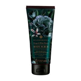 Exfoliant de corp pentru fermitate cu portocale si flori albe, Spa Experience, Barwa Cosmetics, 200 ml
