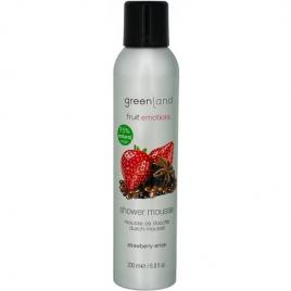 Gel pentru dus spumant, Greenland, cu capsuni si anason stelat, 200 ml