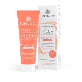 Masca cremoasa ten de portelan cu minerale, rodie si unt de shea Dermasel 50 ml