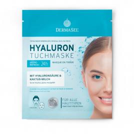Masca servetel cu acid hialuronic si lapte de cactus Dermasel