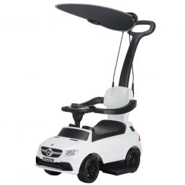 Masinuta de impins cu maner si copertina chipolino mercedes amg gle 63 white