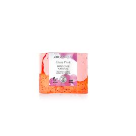 Sapun natural, vegan Crazy Pink, Organique Cosmetics, 100 g