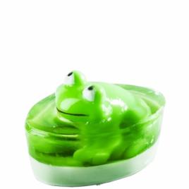 Sapun verde cu jucarie broscuta Organique, 80 g