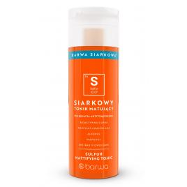 Tonic matifiant anti-acneic matifiant cu sulf, Barwa Cosmetics, 200 ml