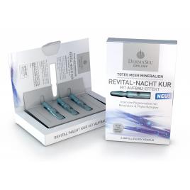 Tratament regenerant de noapte Dermasel, 3 x 1 ml