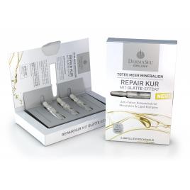 Tratament reparator antirid Dermase cu masline si acai berry, 3 x 1 ml