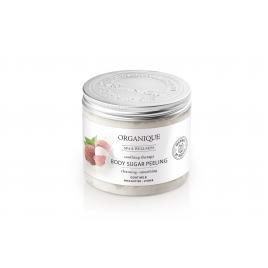 Exfoliant corp lapte de capra, litchi si unt de shea piele sensibila Organique 200 ml