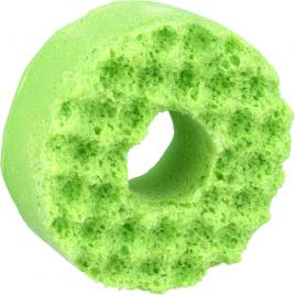 Gel de dus exfoliant cu burete The Shape of Watermelon Donut Body, Bomb Cosmetics