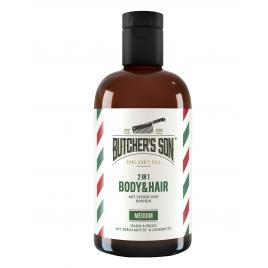 Gel de dus si sampon pentru barbati Medium Butcher's Son 420 ml