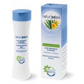 Lapte demachiant emolient Naturissima cu bambus si galbenele, 200 ml