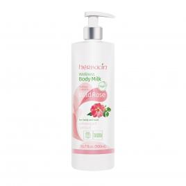 Lapte pentru corp cu trandafir salbatic, Herbacin, 500 ml