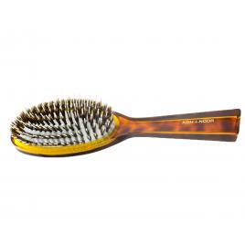 Perie pneumatica ovala, par mistret si nylon, 16.5 x 4.5 cm, Koh-I-Noor, 120